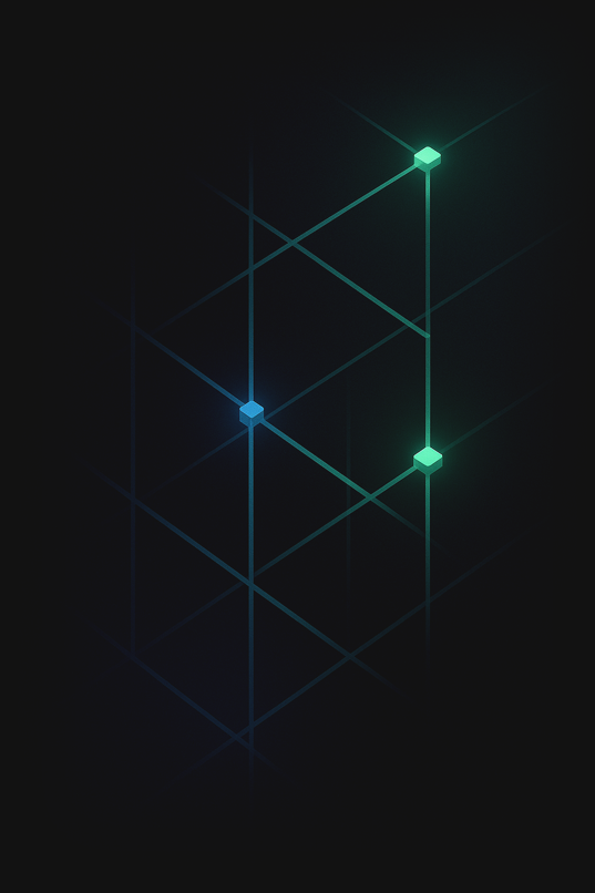 Abstract trellis pattern representing task organization and structure